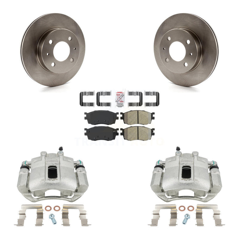 Transit Auto KC8-100567N Disc Brake Kit for 2006 Hyundai Accent - Front product image