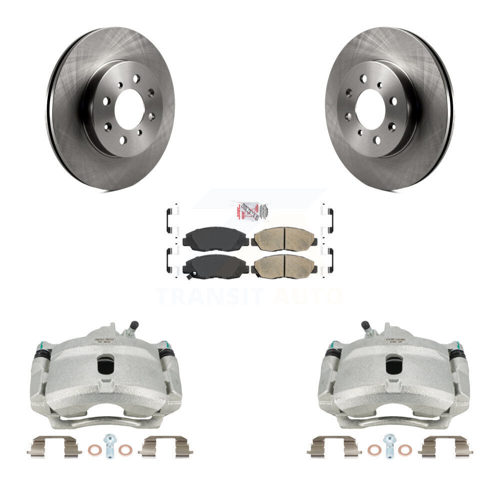 Transit Auto KC8-100568N Disc Brake Kit for 1996-2014 Honda Insight, Honda Civic, Acura EL - Front product image