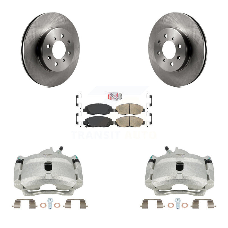 Transit Auto KC8-100568N Disc Brake Kit for 1996-2014 Honda Insight, Honda Civic, Acura EL - Front product image