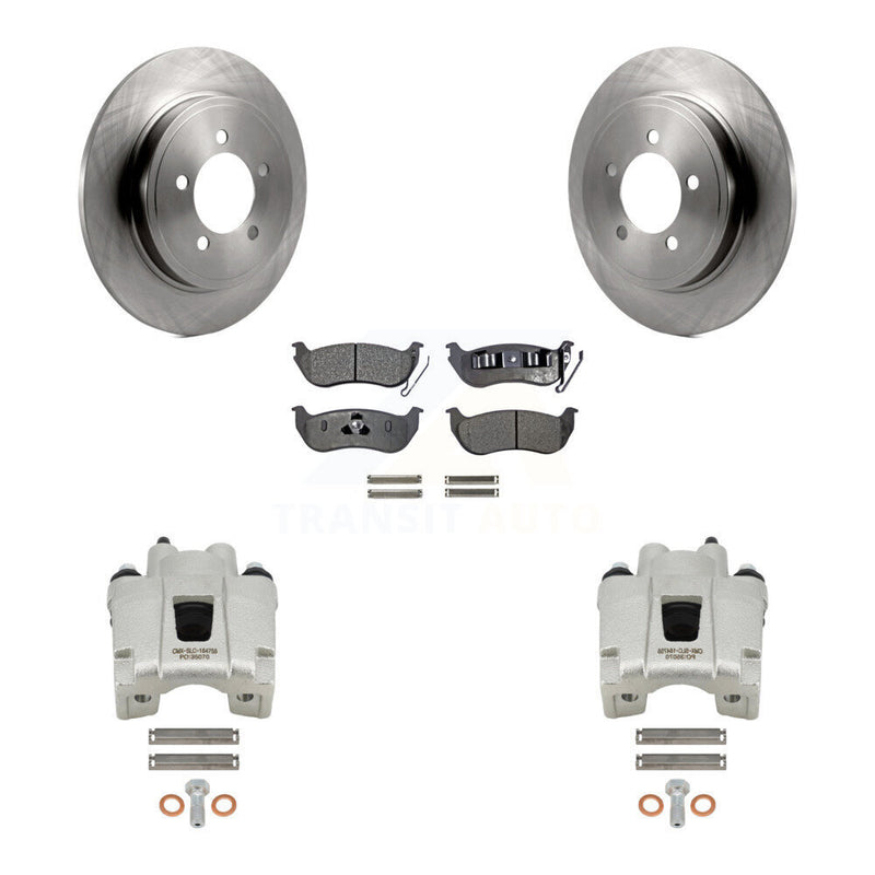 Transit Auto KC8-100569P Disc Brake Kit for 2006-2010 Ford Explorer Sport Trac, Ford Explorer, Mercury Mountaineer - Rear product image