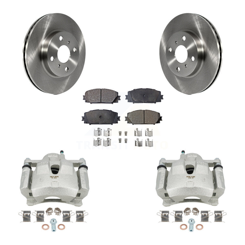 Transit Auto KC8-100569T Disc Brake Kit for 2006-2018 Toyota Yaris - Front product image