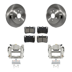 Transit Auto KC8-100570S Disc Brake Kit for 2006-2013 Lexus IS350, Lexus GS460, Lexus GS350 & more - Rear product image