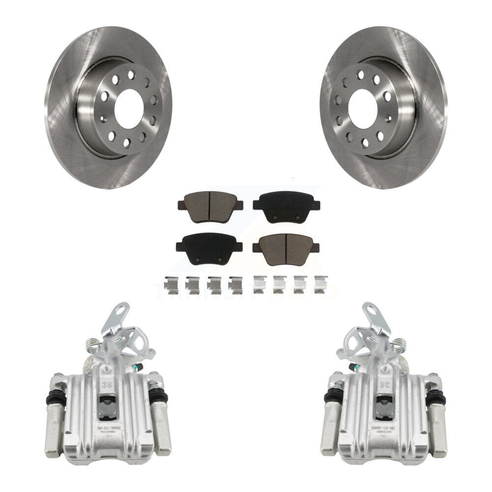 CMX KC8-100571C Disc Brake Kit for 2011-2019 Volkswagen Beetle, Volkswagen Jetta, Volkswagen Golf - Rear product image