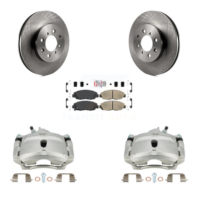 Transit Auto KC8-100572N Disc Brake Kit for 2001-2005 Honda Civic - Front product image
