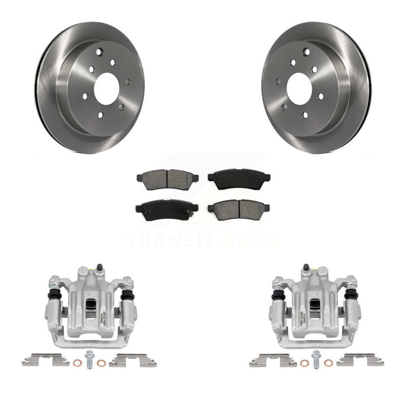 Transit Auto KC8-100573S Disc Brake Kit for 2005-2022 Suzuki Equator, Nissan Xterra, Nissan Frontier - Rear product image