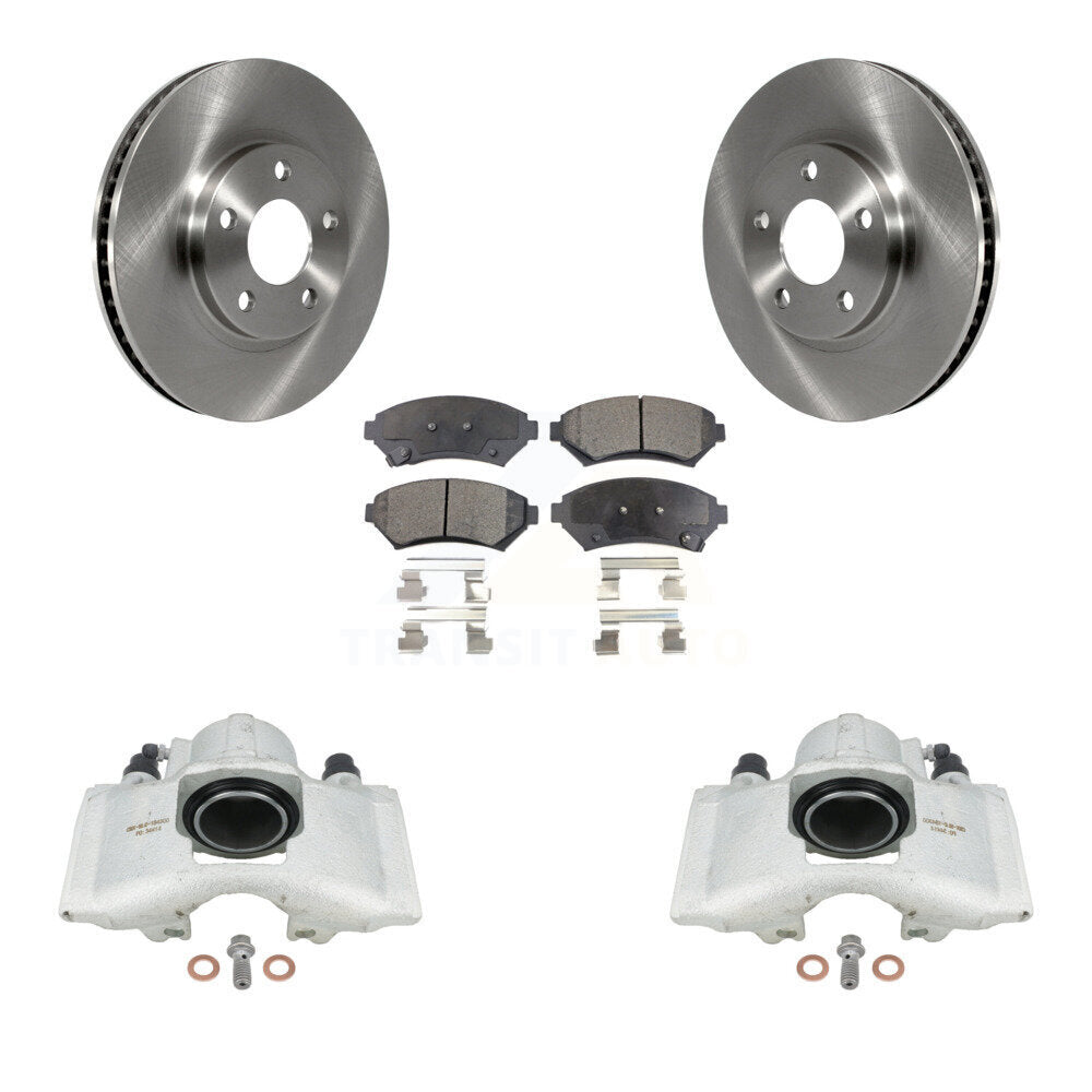 Transit Auto KC8-100573T Disc Brake Kit for 1997-1999 Cadillac DeVille - Front product image