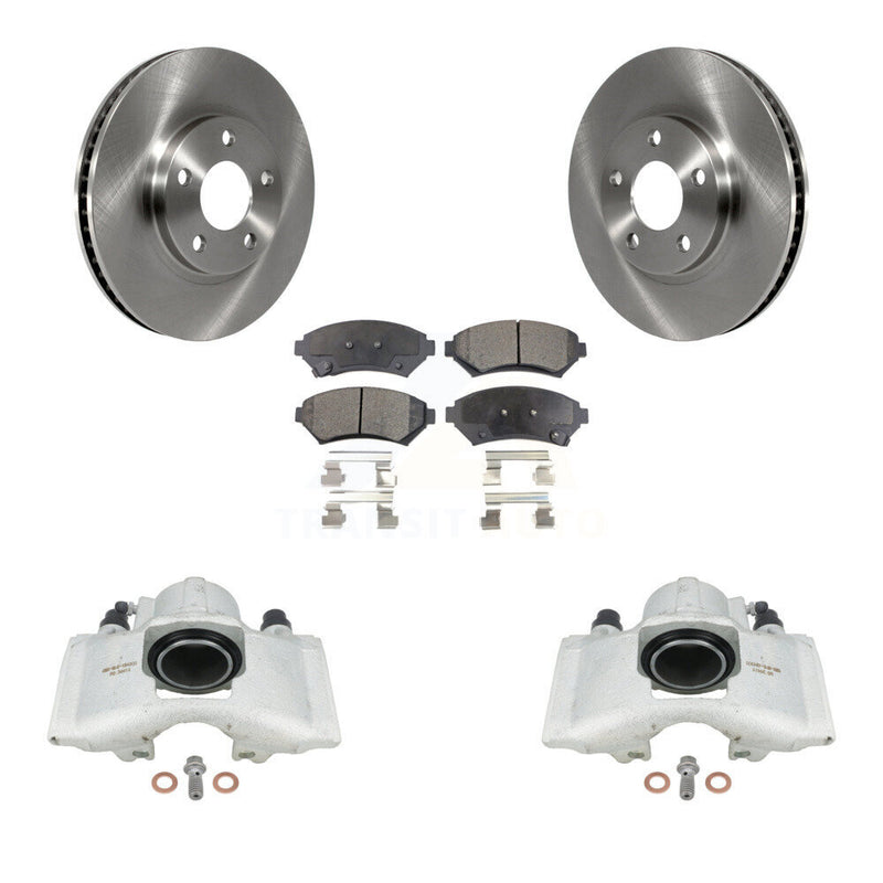 Transit Auto KC8-100573T Disc Brake Kit for 1997-1999 Cadillac DeVille - Front product image