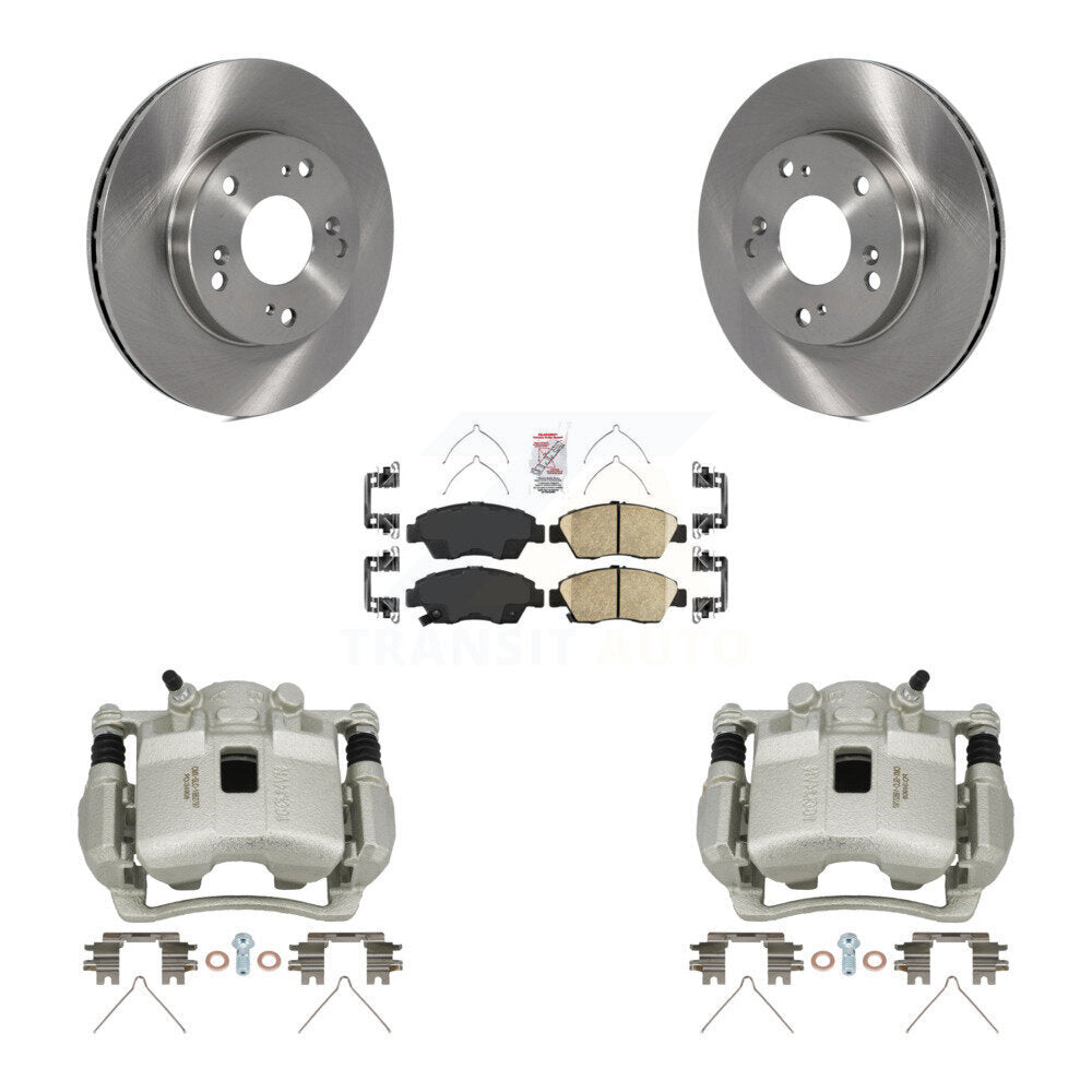 Transit Auto KC8-100574N Disc Brake Kit for 2002-2006 Honda Civic, Acura RSX - Front product image