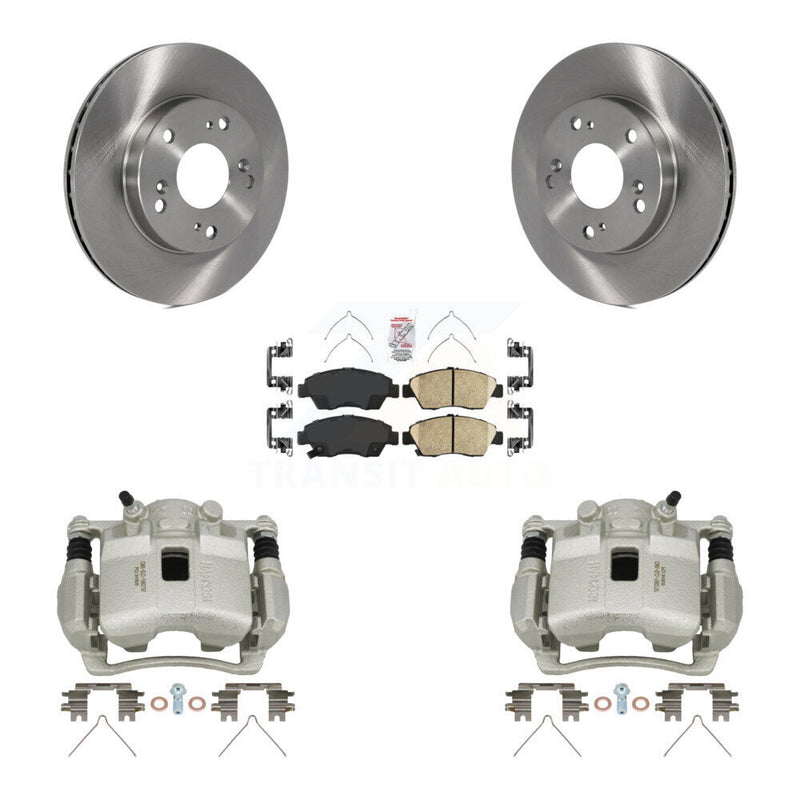 Transit Auto KC8-100574N Disc Brake Kit for 2002-2006 Honda Civic, Acura RSX - Front product image