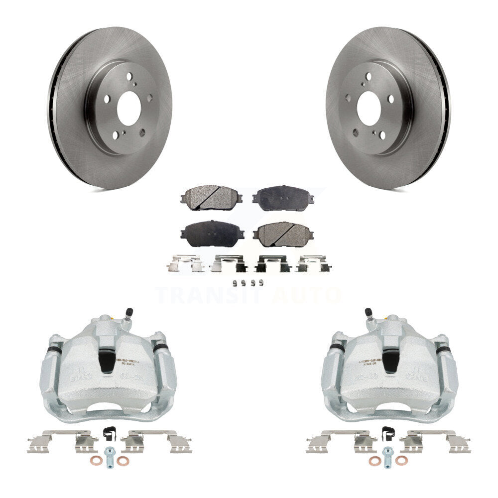 Transit Auto KC8-100576T Disc Brake Kit for 2004-2010 Toyota Avalon, Toyota Camry, Toyota Sienna & more - Front product image