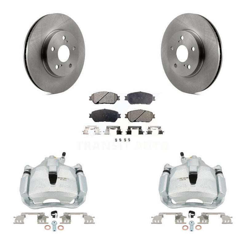 Transit Auto KC8-100576T Disc Brake Kit for 2004-2010 Toyota Avalon, Toyota Camry, Toyota Sienna & more - Front product image