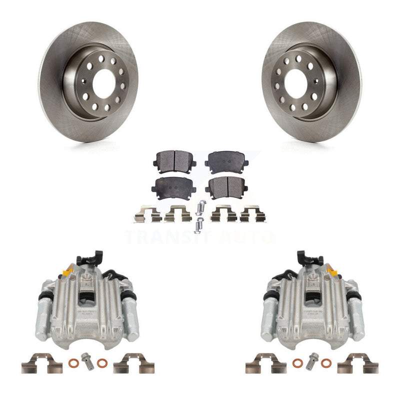 Transit Auto KC8-100577P Disc Brake Kit for 2005 Volkswagen Jetta - Rear product image