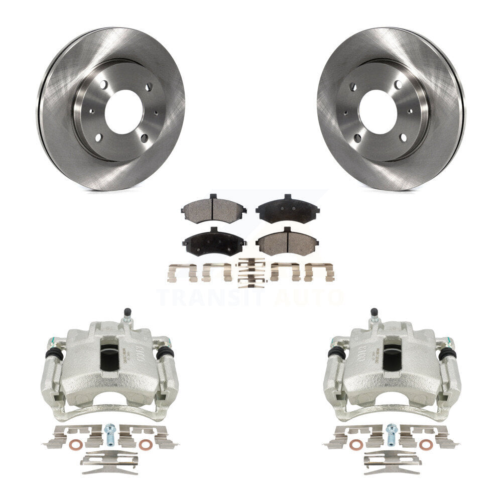 Transit Auto KC8-100577T Disc Brake Kit for 2002-2004 Hyundai Elantra - Front product image