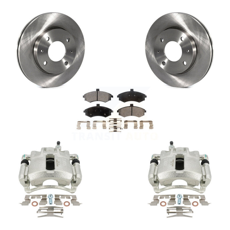 Transit Auto KC8-100577T Disc Brake Kit for 2002-2004 Hyundai Elantra - Front product image