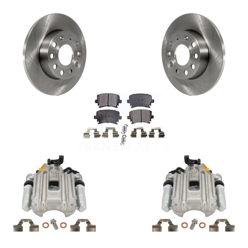 Transit Auto KC8-100578P Disc Brake Kit for 2005 Volkswagen Jetta - Rear product image