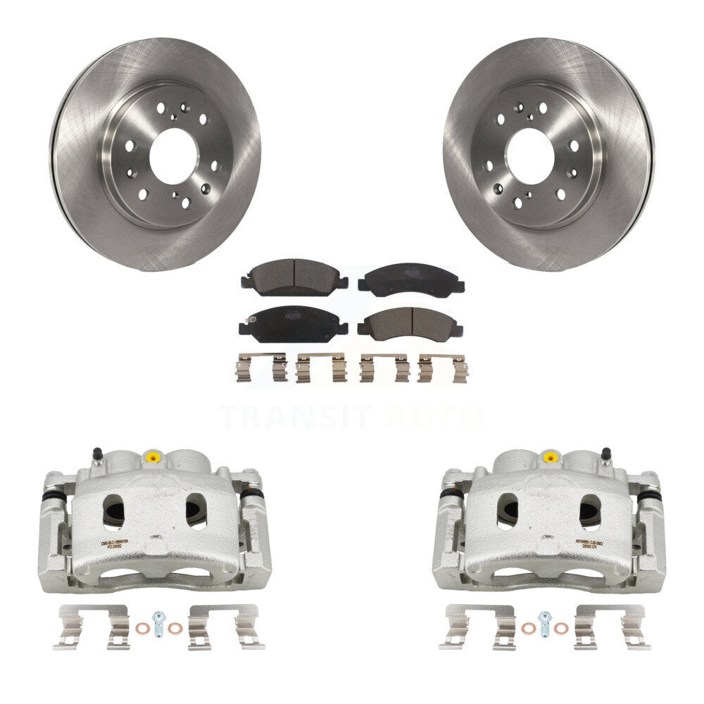 Transit Auto KC8-100579T Disc Brake Kit for 2008-2020 Chevrolet Suburban, Cadillac Escalade, Cadillac Escalade ESV & more - Front product image