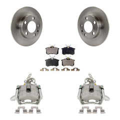 Transit Auto KC8-100580P Disc Brake Kit for 2005-2006 Volkswagen Jetta - Rear product image