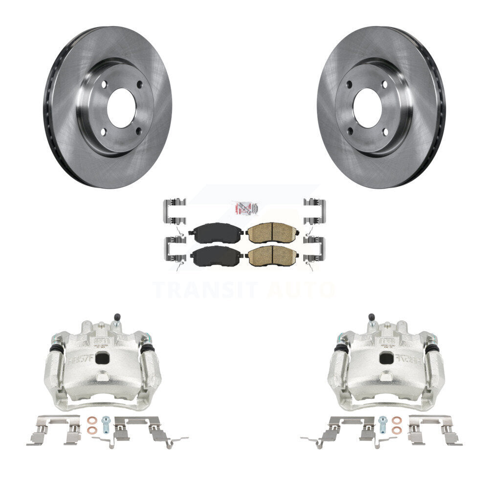Transit Auto KC8-100581N Disc Brake Kit for 2009-2014 Nissan Cube - Front product image