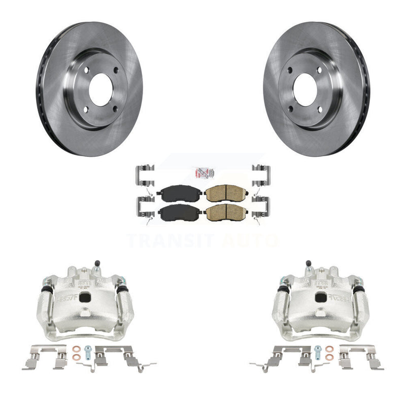 Transit Auto KC8-100581N Disc Brake Kit for 2009-2014 Nissan Cube - Front product image