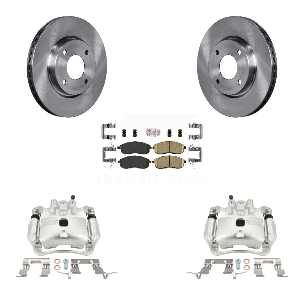 Transit Auto KC8-100582N Disc Brake Kit for 2009-2014 Nissan Cube - Front product image
