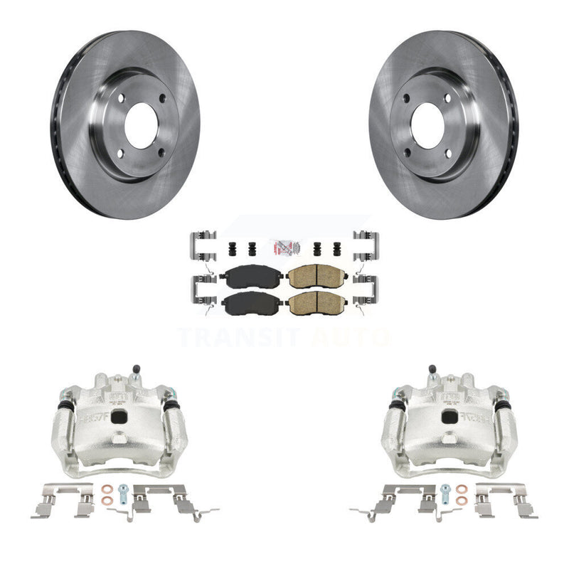 Transit Auto KC8-100582N Disc Brake Kit for 2009-2014 Nissan Cube - Front product image