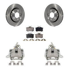 Transit Auto KC8-100582P Disc Brake Kit for 2005 Volkswagen Jetta - Rear product image