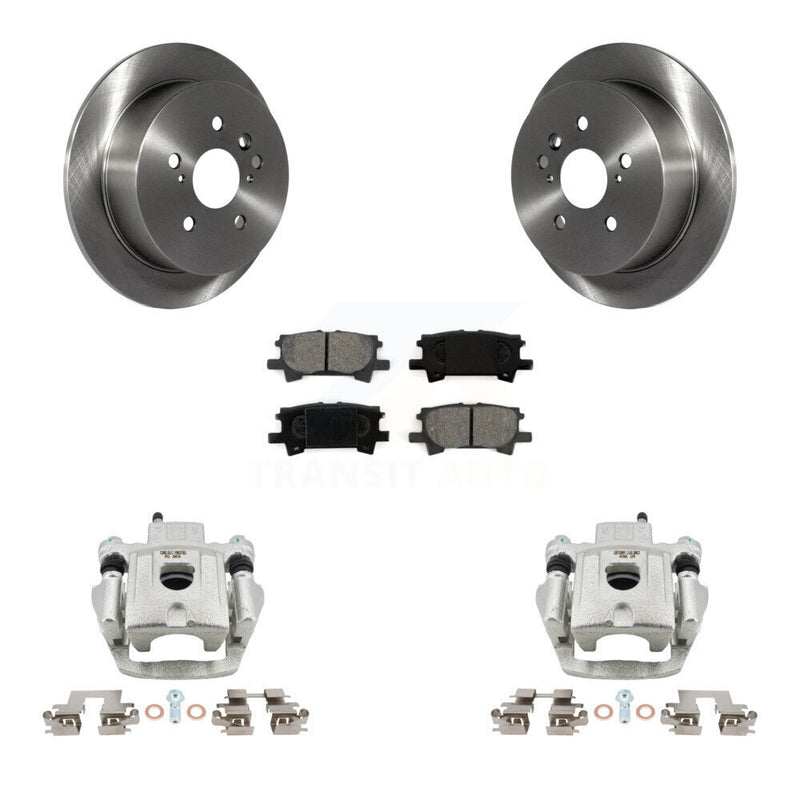 Transit Auto KC8-100582S Disc Brake Kit for 2004-2009 Lexus RX350, Lexus RX400h, Toyota Highlander & more - Rear product image