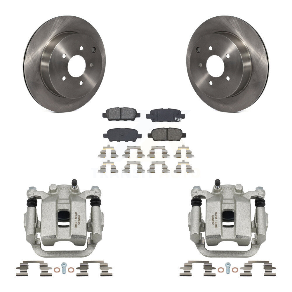 Transit Auto KC8-100584S Disc Brake Kit for 2003-2009 Nissan Quest, Nissan Murano - Rear product image