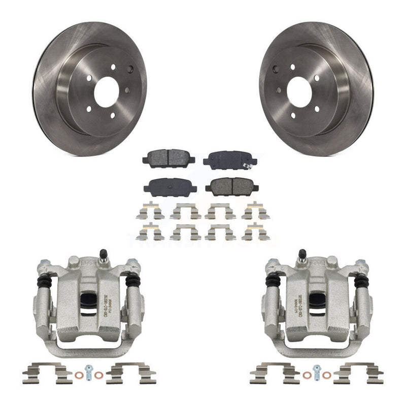 Transit Auto KC8-100584S Disc Brake Kit for 2003-2009 Nissan Quest, Nissan Murano - Rear product image