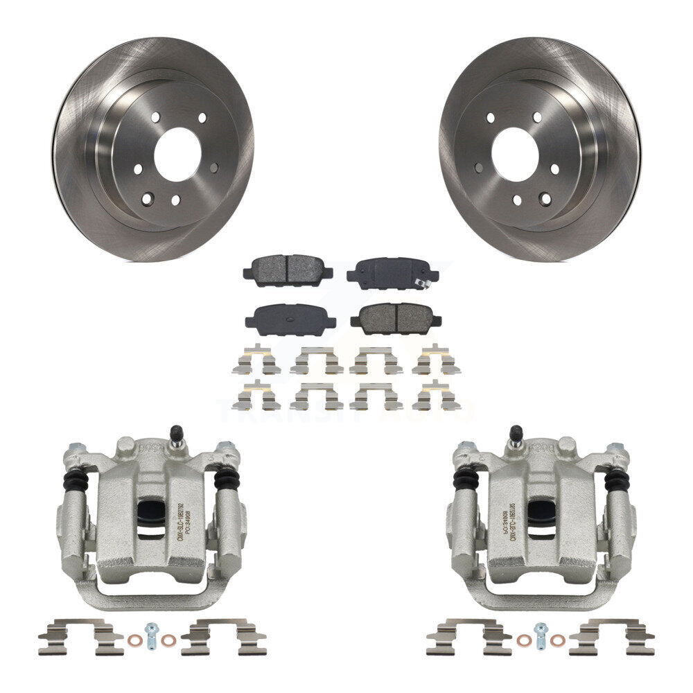 Transit Auto KC8-100585S Disc Brake Kit for 2003-2005 INFINITI G35 - Rear product image