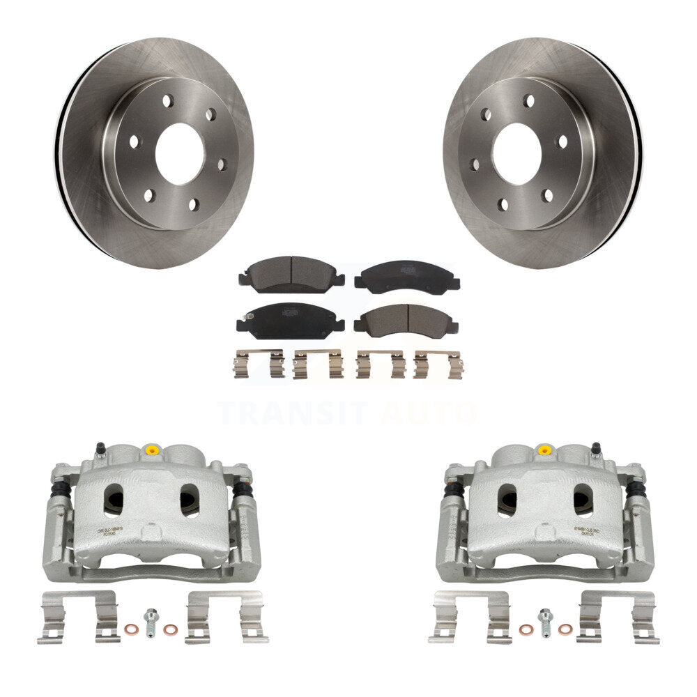 Transit Auto KC8-100585T Disc Brake Kit for 2007 GMC Sierra 1500 - Front product image