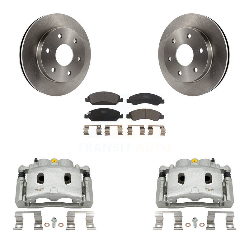Transit Auto KC8-100585T Disc Brake Kit for 2007 GMC Sierra 1500 - Front product image