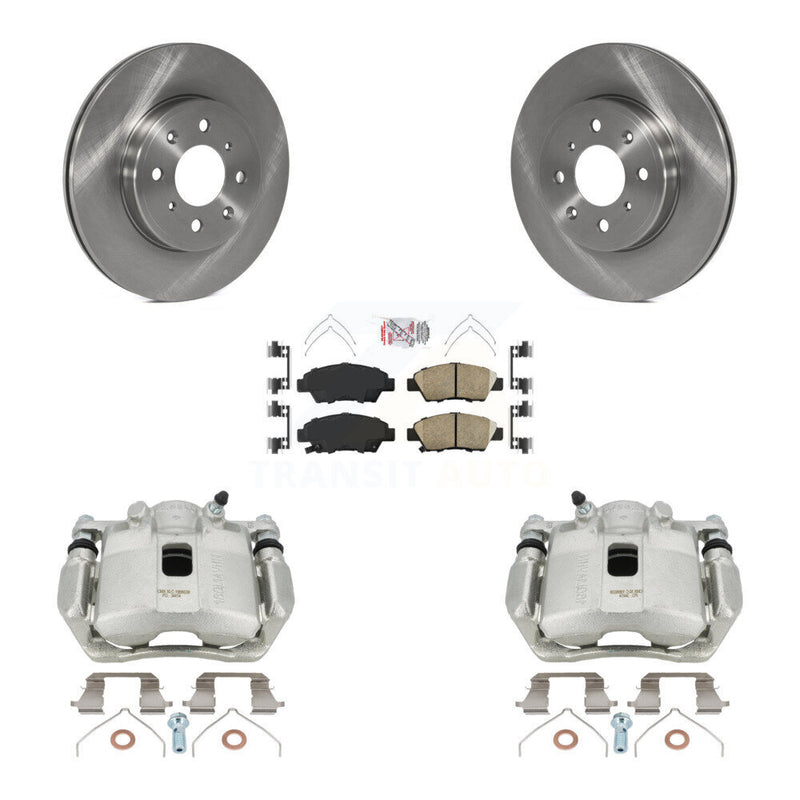 Transit Auto KC8-100586N Disc Brake Kit for 2015-2020 Honda Fit - Front product image