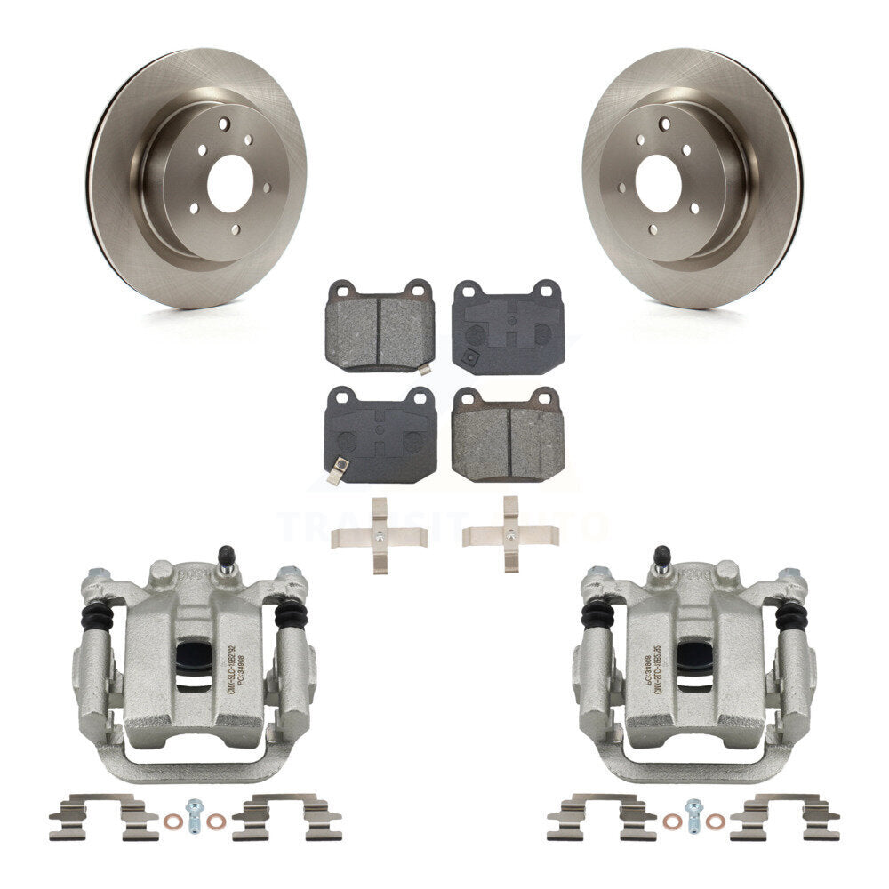 Transit Auto KC8-100586S Disc Brake Kit for 2003 INFINITI G35 - Rear product image