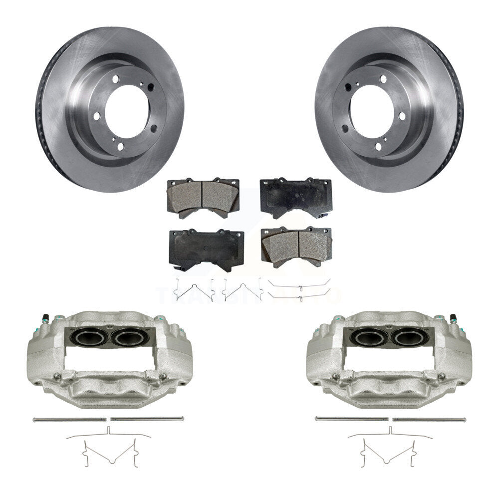 Transit Auto KC8-100586T Disc Brake Kit for 2007-2016 Toyota Sequoia, Toyota Tundra - Front product image