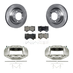 Transit Auto KC8-100586T Disc Brake Kit for 2007-2016 Toyota Sequoia, Toyota Tundra - Front product image