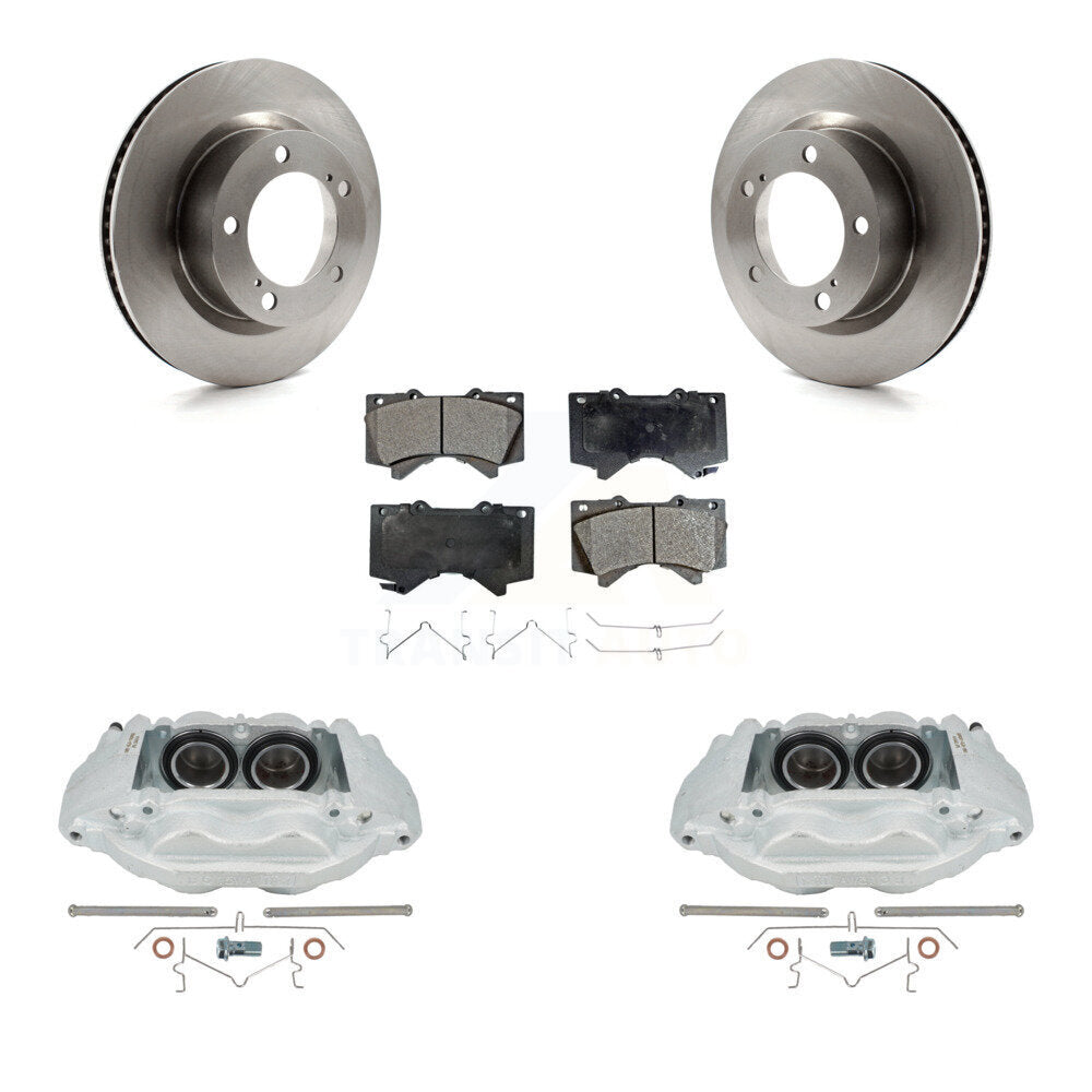 Transit Auto KC8-100587T Disc Brake Kit for 2008-2015 Lexus LX570, Toyota Land Cruiser - Front product image