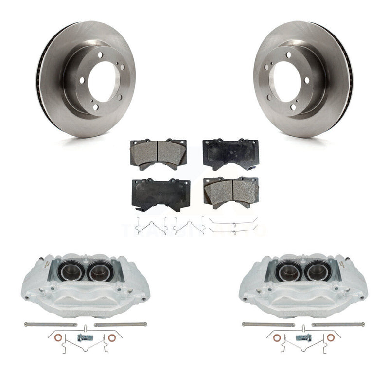 Transit Auto KC8-100587T Disc Brake Kit for 2008-2015 Lexus LX570, Toyota Land Cruiser - Front product image