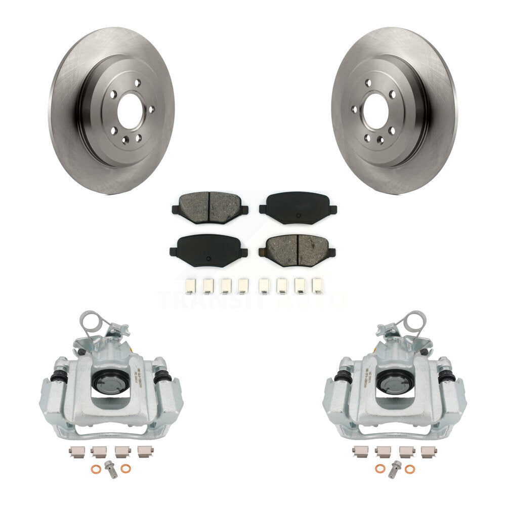 Transit Auto KC8-100588S Disc Brake Kit for 2011-2015 Ford Edge, Lincoln MKX - Rear product image