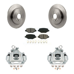 Transit Auto KC8-100588S Disc Brake Kit for 2011-2015 Ford Edge, Lincoln MKX - Rear product image