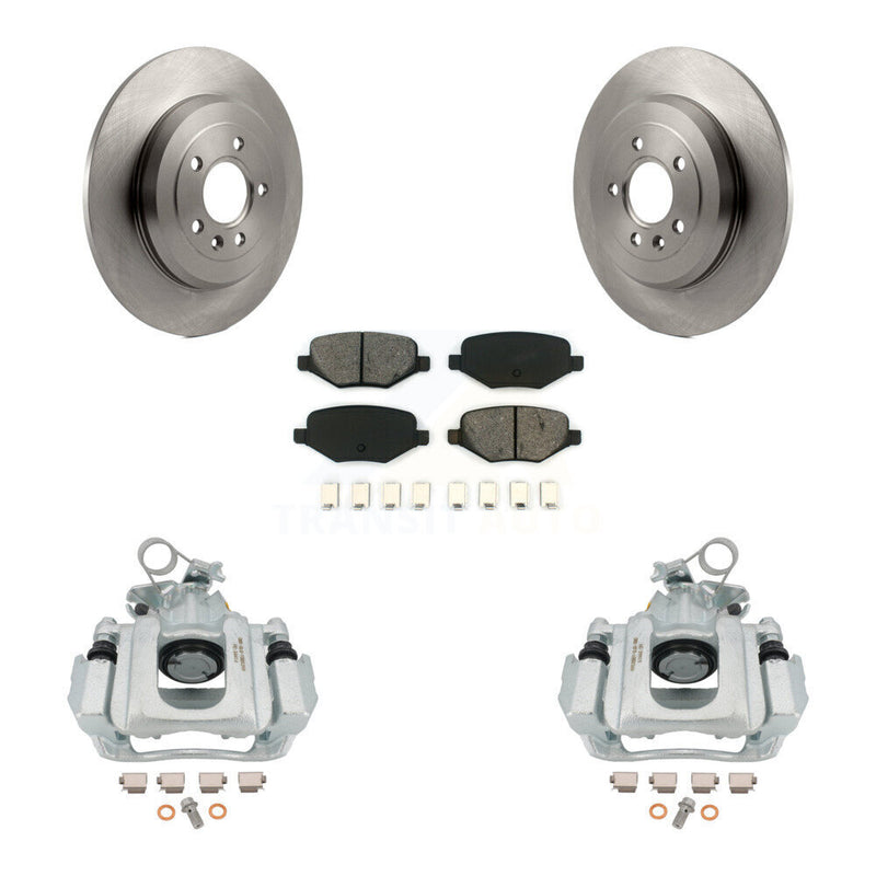 Transit Auto KC8-100588S Disc Brake Kit for 2011-2015 Ford Edge, Lincoln MKX - Rear product image