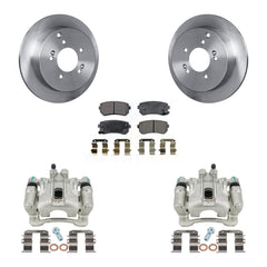 Transit Auto KC8-100589P Disc Brake Kit for 2010-2016 Kia Sportage, Hyundai Tucson - Rear product image