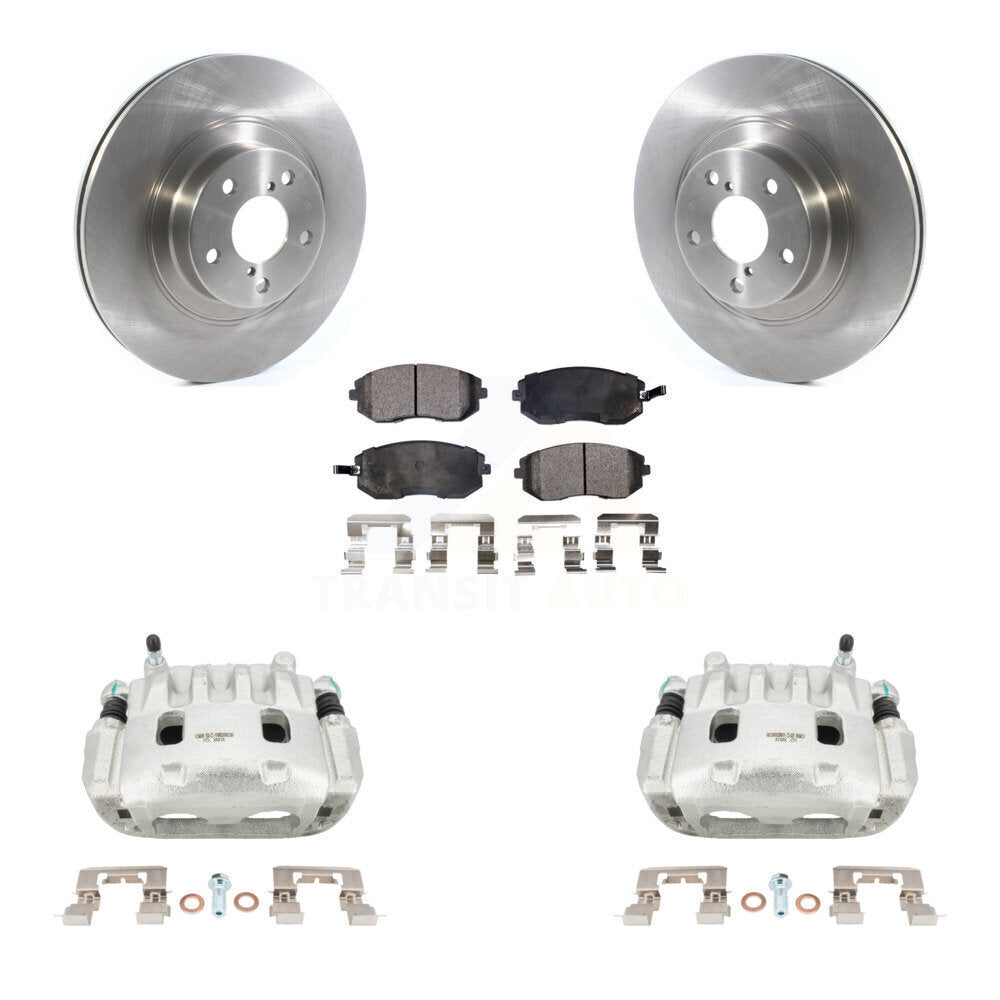 Transit Auto KC8-100589T Disc Brake Kit for 2005-2013 Subaru WRX, Subaru Impreza, Subaru Outback & more - Front product image