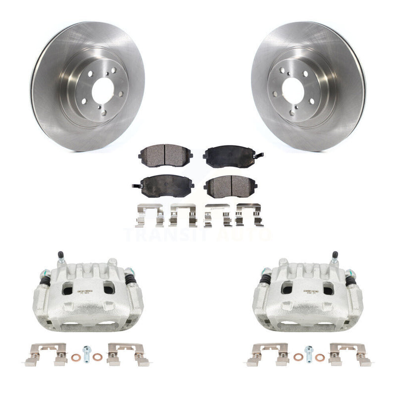 Transit Auto KC8-100589T Disc Brake Kit for 2005-2013 Subaru WRX, Subaru Impreza, Subaru Outback & more - Front product image