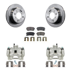 Transit Auto KC8-100590P Disc Brake Kit for 2010-2016 Kia Sportage, Hyundai Tucson - Rear product image