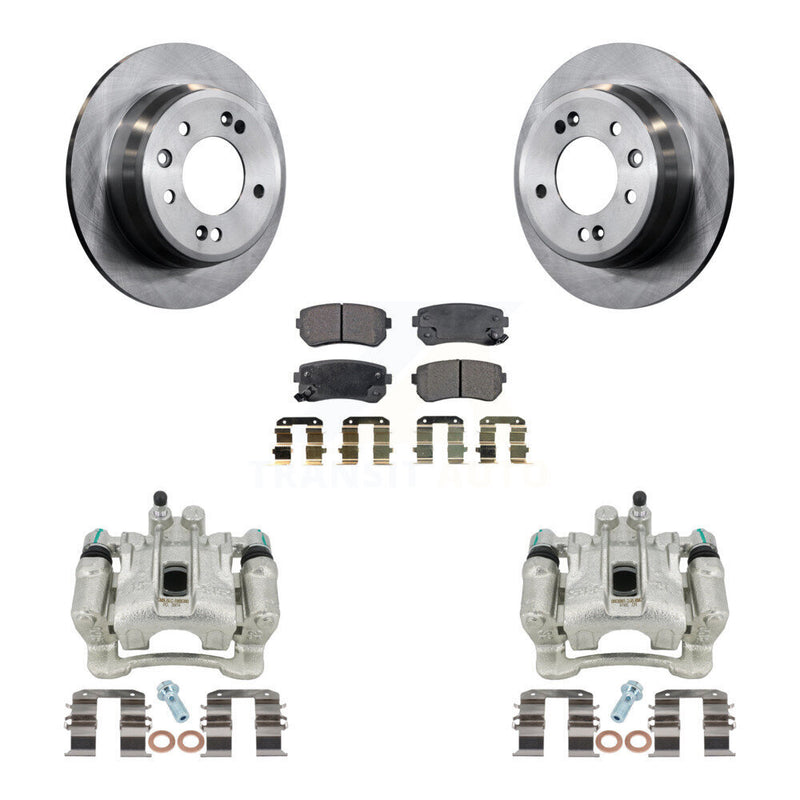 Transit Auto KC8-100590P Disc Brake Kit for 2010-2016 Kia Sportage, Hyundai Tucson - Rear product image
