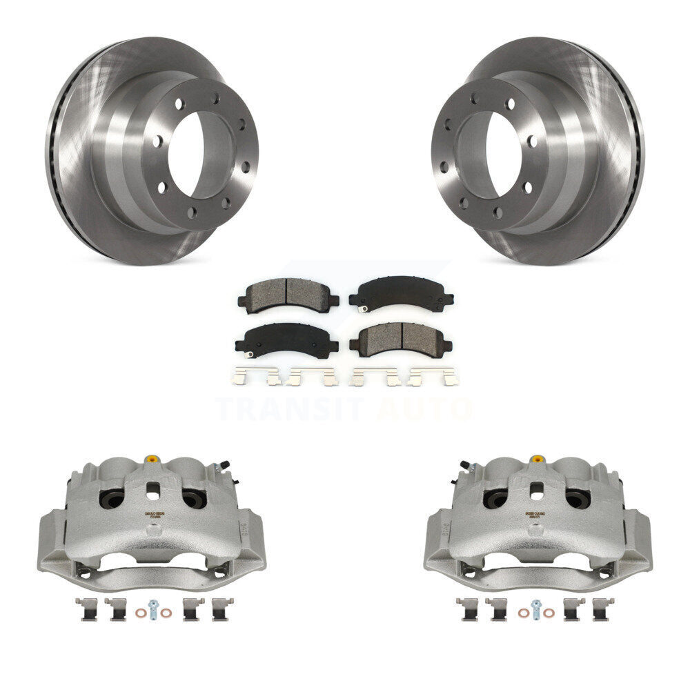 Transit Auto KC8-100590S Disc Brake Kit for 2016 Chevrolet Express 4500 - Rear product image