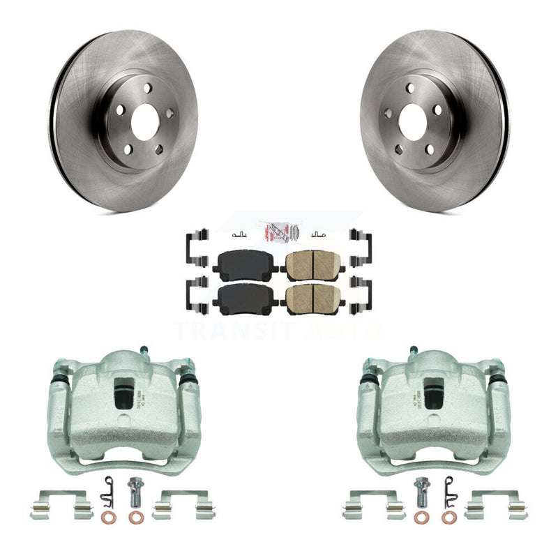 Transit Auto KC8-100591N Disc Brake Kit for 2003-2008 Pontiac Vibe, Toyota Corolla, Toyota Matrix - Front product image