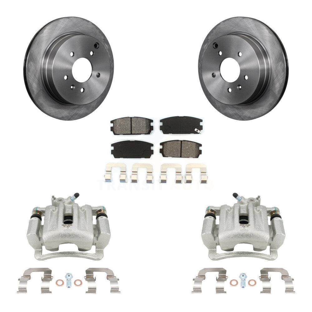 Transit Auto KC8-100591S Disc Brake Kit for 2007-2015 Chevrolet Captiva Sport, Saturn Vue, Chevrolet Equinox & more - Rear product image