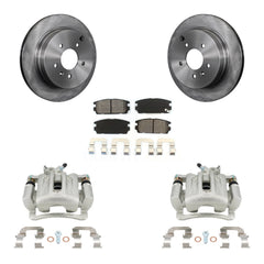Transit Auto KC8-100591S Disc Brake Kit for 2007-2015 Chevrolet Captiva Sport, Saturn Vue, Chevrolet Equinox & more - Rear product image